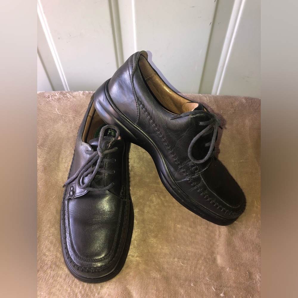 Florsheim Comfortech black leather shoes size 9.5 M